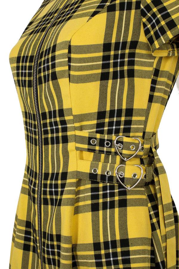Hell Bunny Corey Dress Yellow