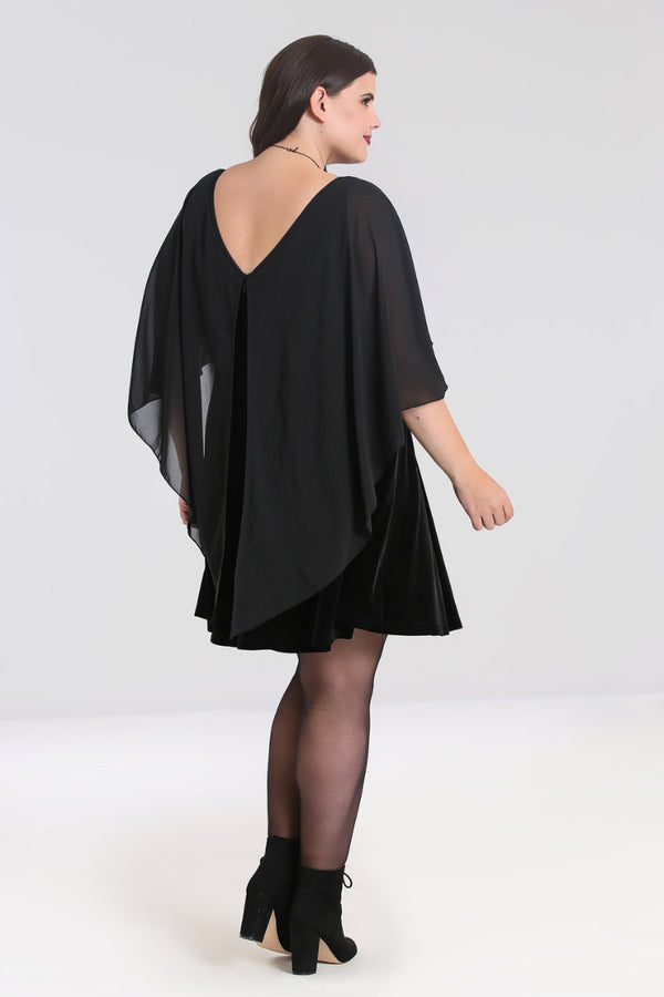 Hell Bunny Draco Mini Dress Black