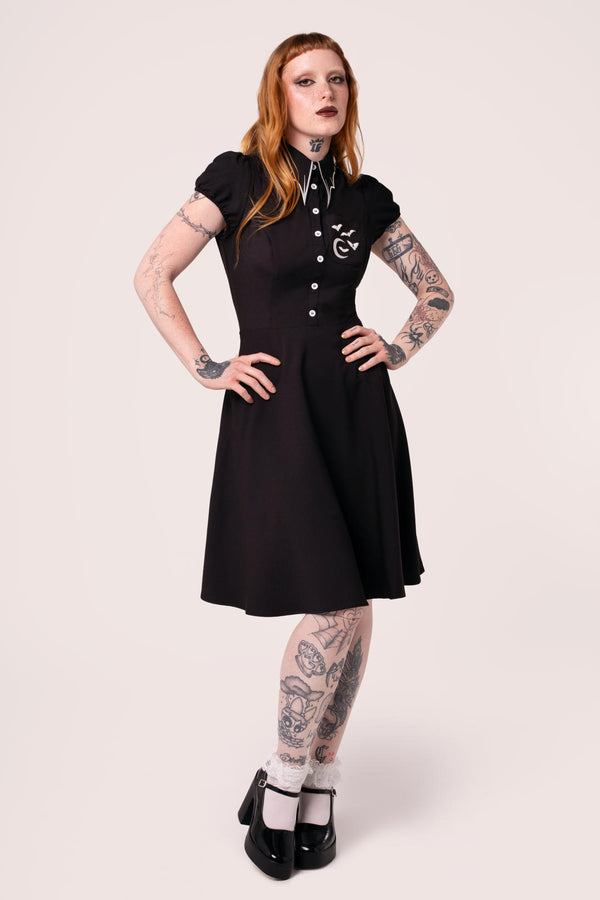 Hell Bunny Drusilla Dress Black