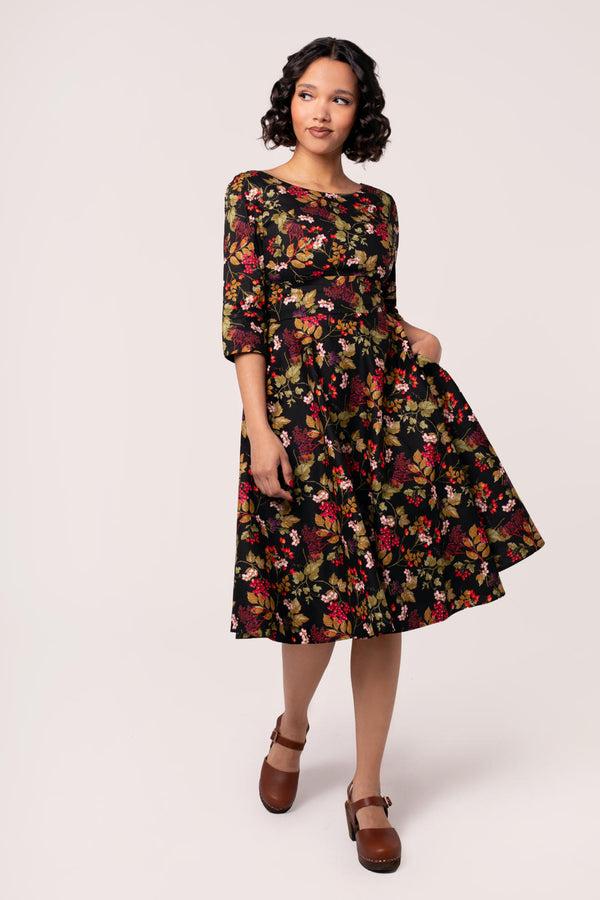 Hell Bunny Edwina Dress Black