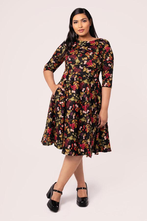 Hell Bunny Edwina Dress Black