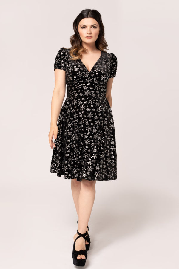 hell bunny Eve Dress Black