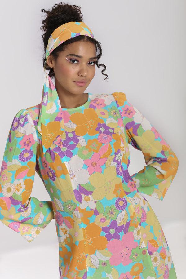 Hell Bunny Florette Hair Tie Multi Colour