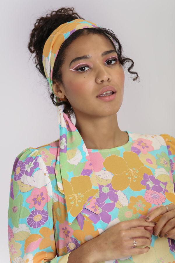 Hell Bunny Florette Hair Tie Multi Colour