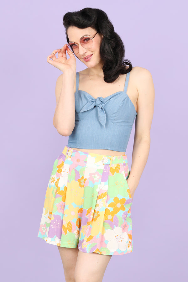 hell bunny Florette Shorts Multi Colour