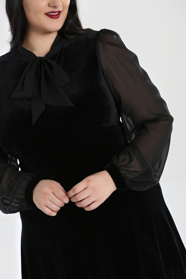 Hell Bunny Gabriella Mini Dress Black