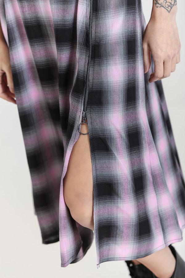 Hell Bunny Hayley Skirt Pink