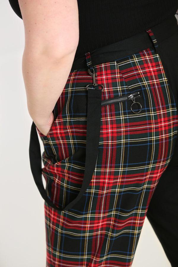 Hell Bunny Heather Trousers Black