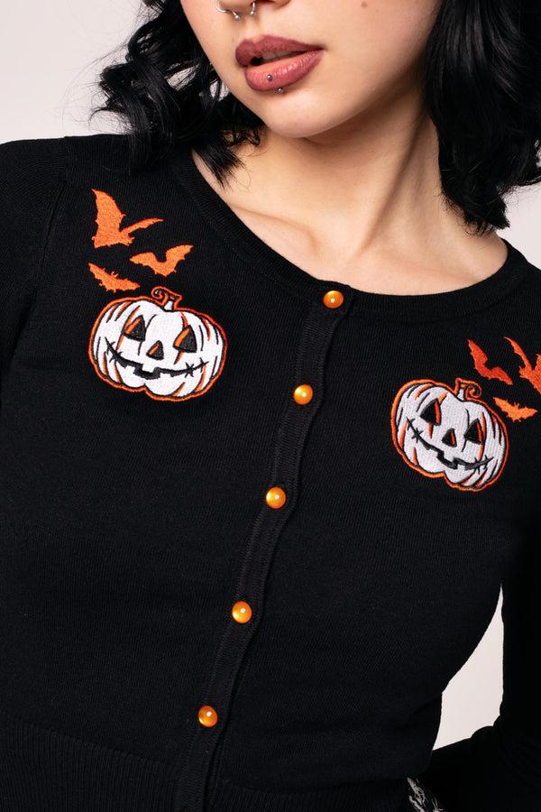 Hell Bunny Hollow Cardigan Black