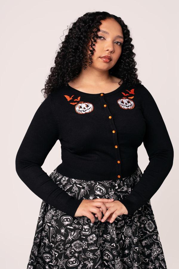 Hell Bunny Hollow Cardigan Black