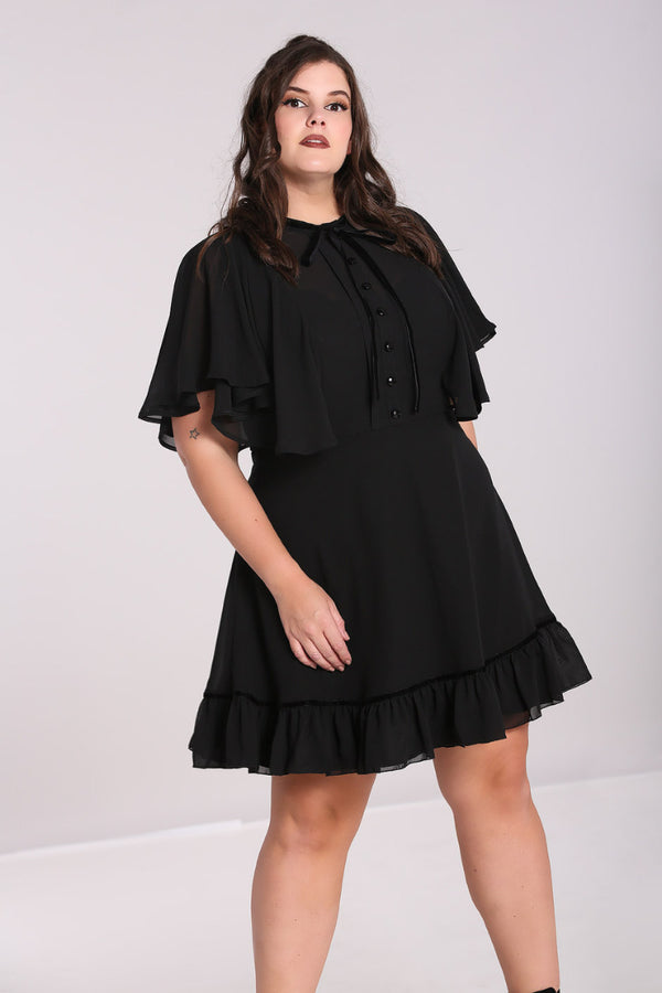 Hell Bunny Imperia Dress Black