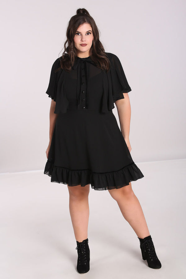 hell bunny Imperia Dress Black