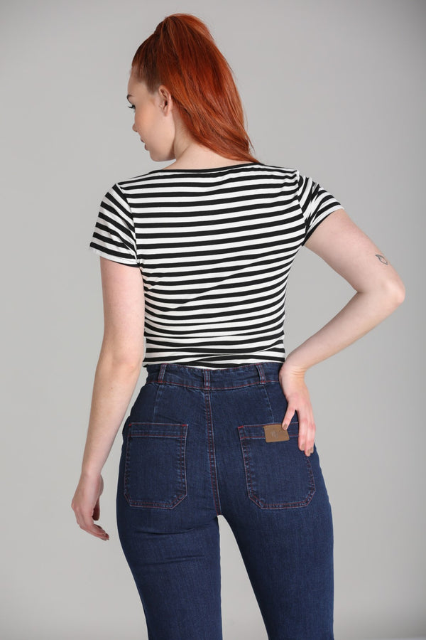 Hell Bunny Kit Top Black