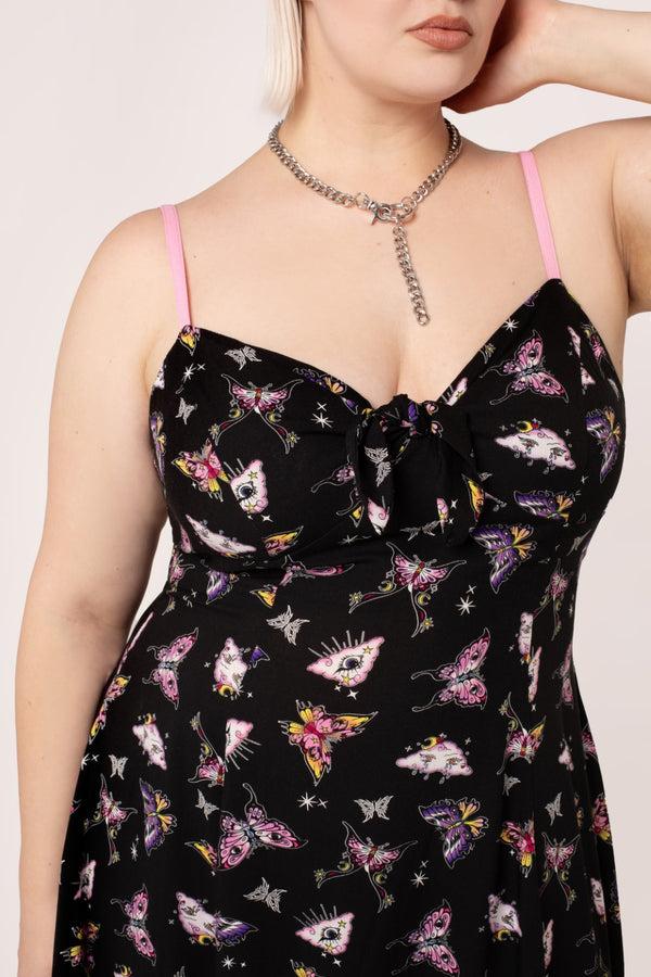 Hell Bunny Kocho Dress Black