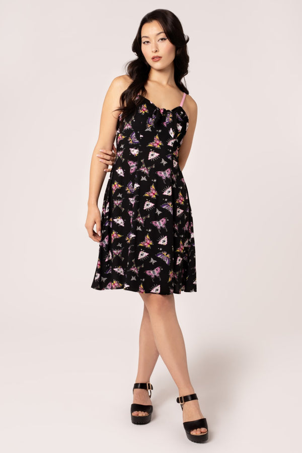 hell bunny Kocho Dress Black