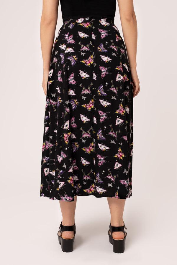 Hell Bunny Kocho Skirt Black