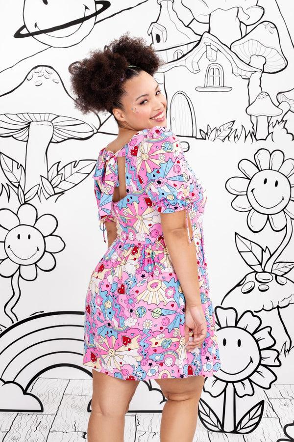 Hell Bunny Loulou Dress Multi