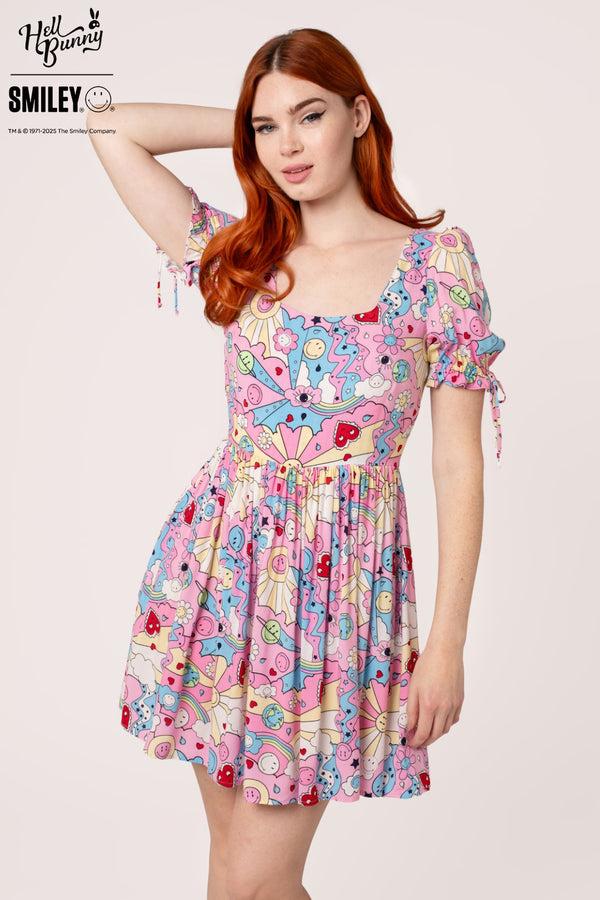 Hell Bunny Loulou Dress Multi