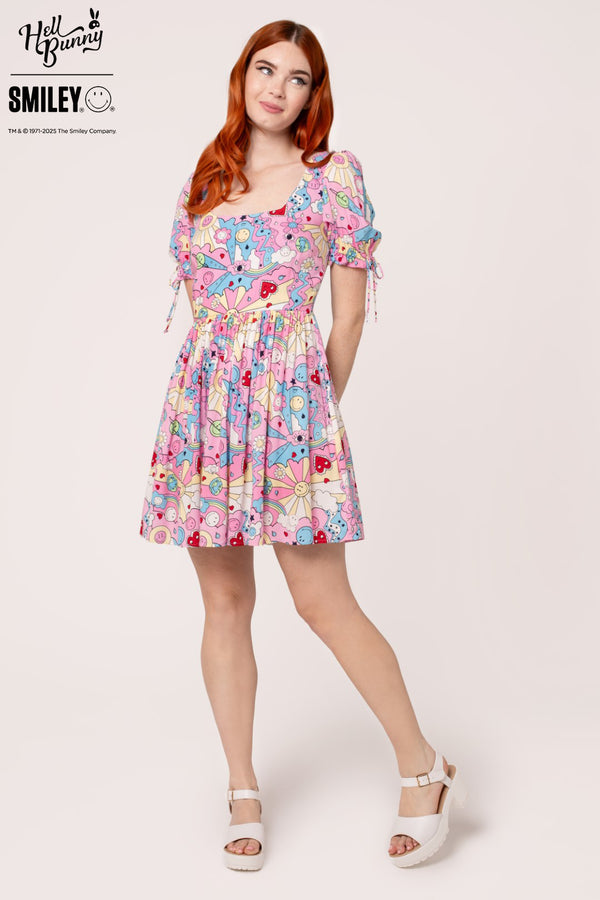 Hell Bunny Loulou Dress Multi