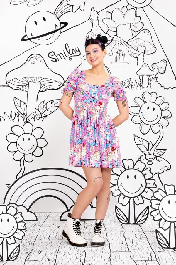 hell bunny Loulou Dress Multi