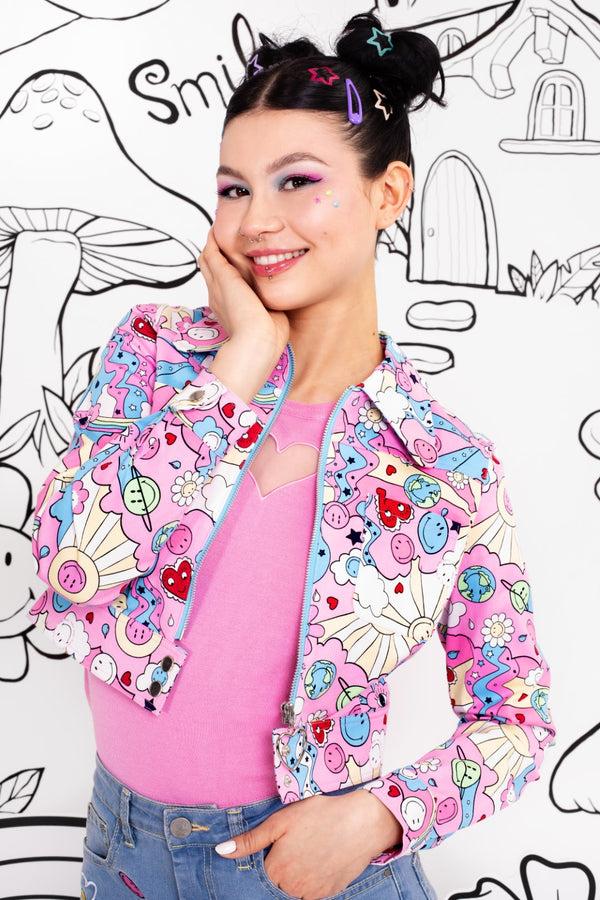 hell bunny Loulou Jacket Multi