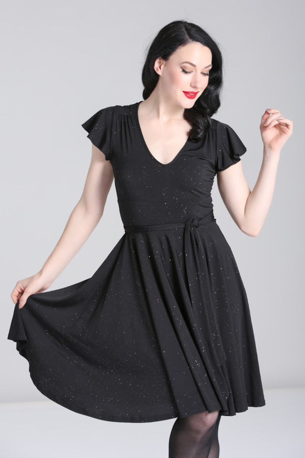 hell bunny Luna Dress Black
