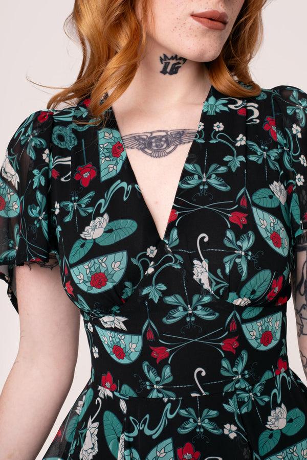 Hell Bunny Medea Dress Black