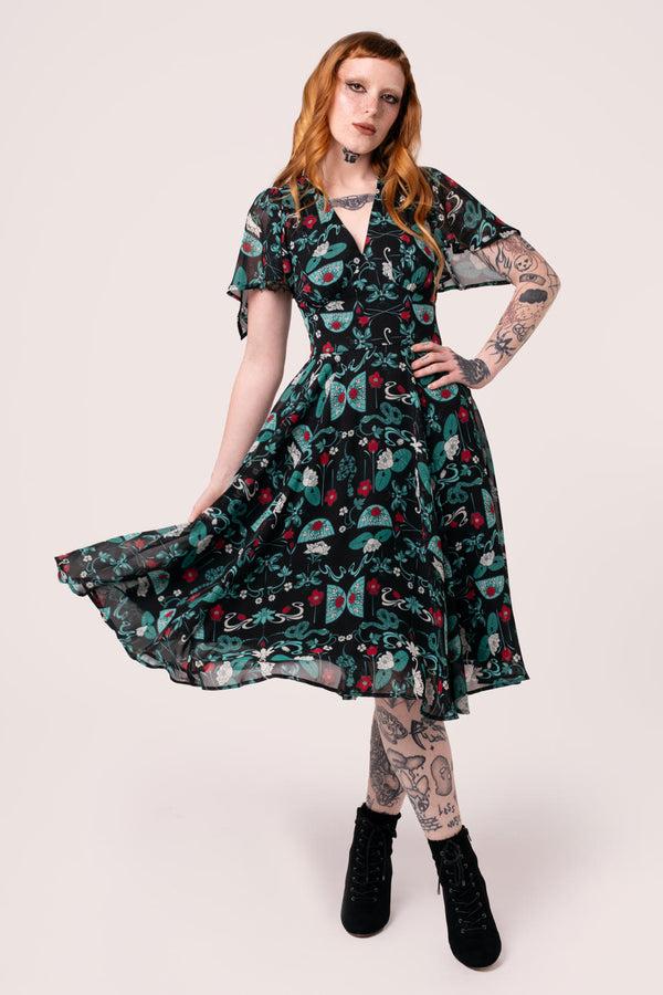 Hell Bunny Medea Dress Black