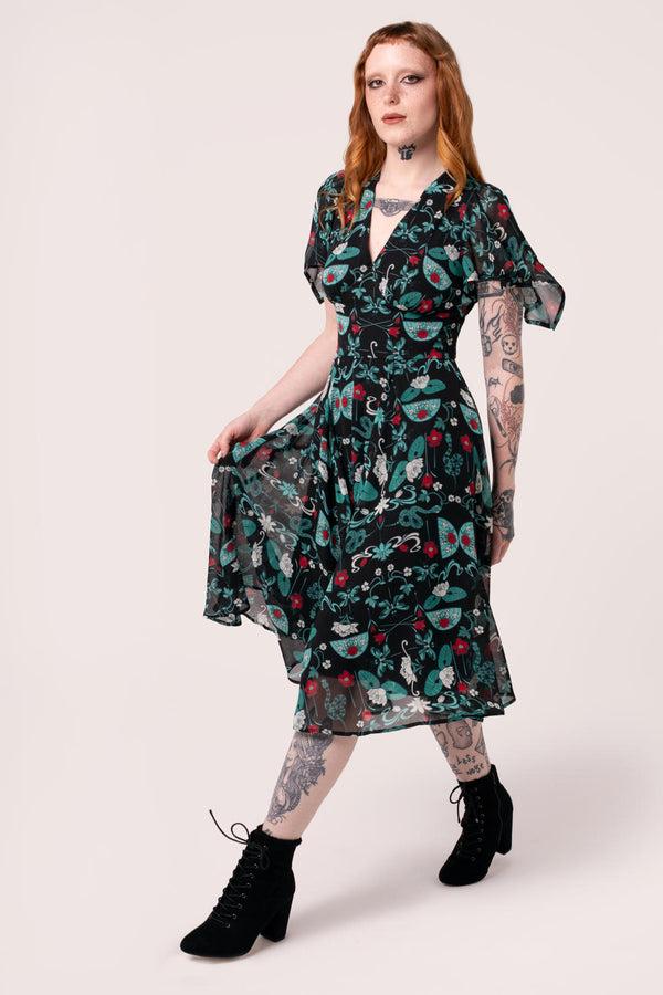 Hell Bunny Medea Dress Black