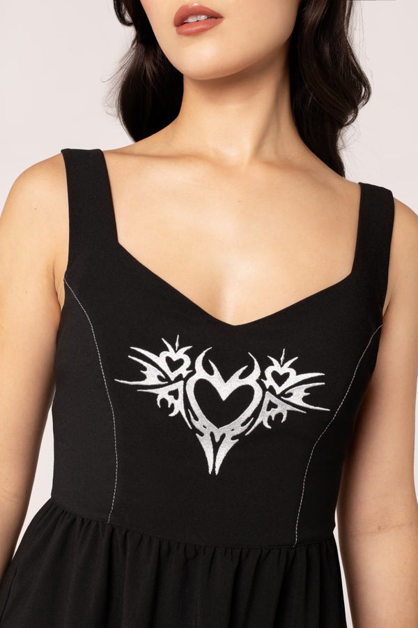 Hell Bunny Mercy Dress Black