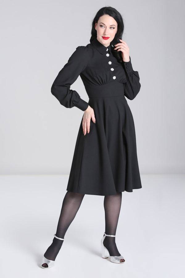 hell bunny Mia Dress Black