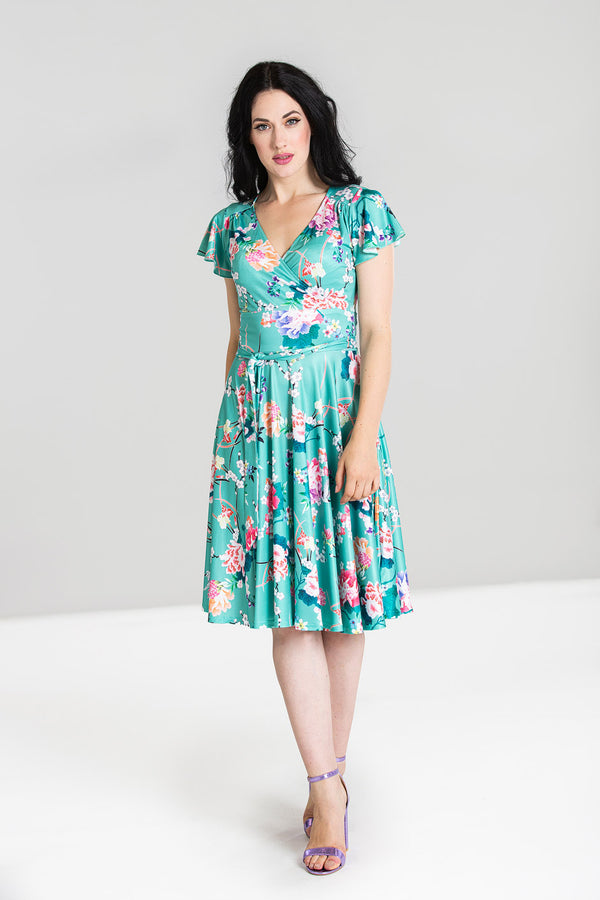 hell bunny Midori Dress Mint