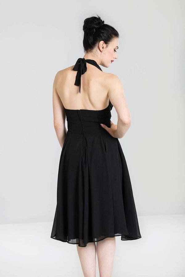 Hell Bunny Monroe Dress Black