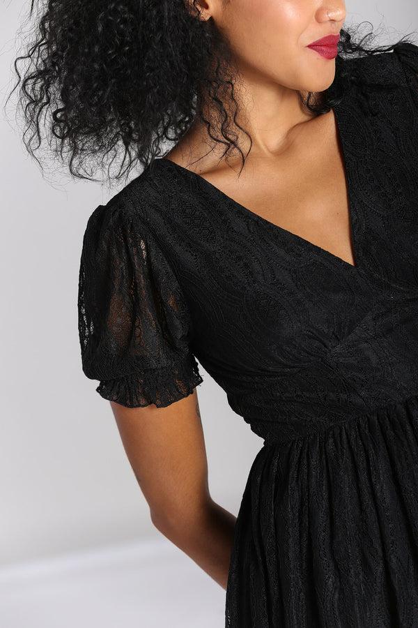 Hell Bunny Mortem Mini Dress Black