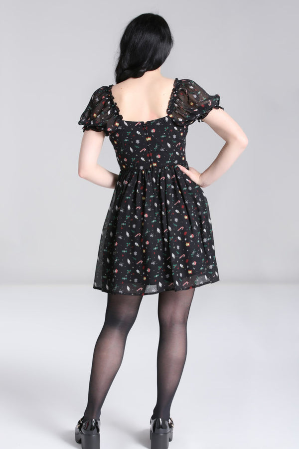 Hell Bunny Natalie Mini Dress Black