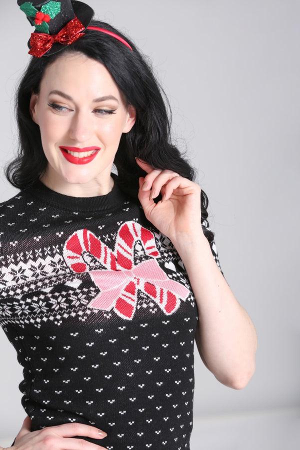 Hell Bunny Natalie Top Black