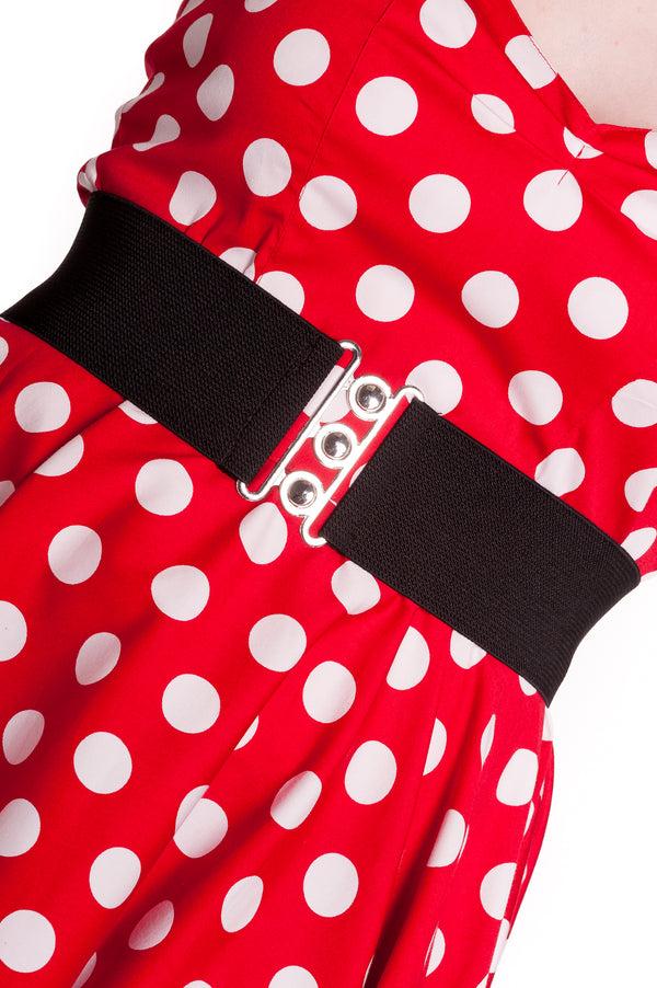 hell bunny New Retro Belt Black