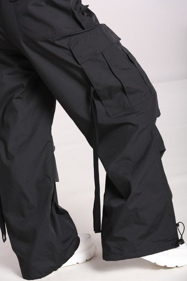 Hell Bunny Nickel Trousers Black