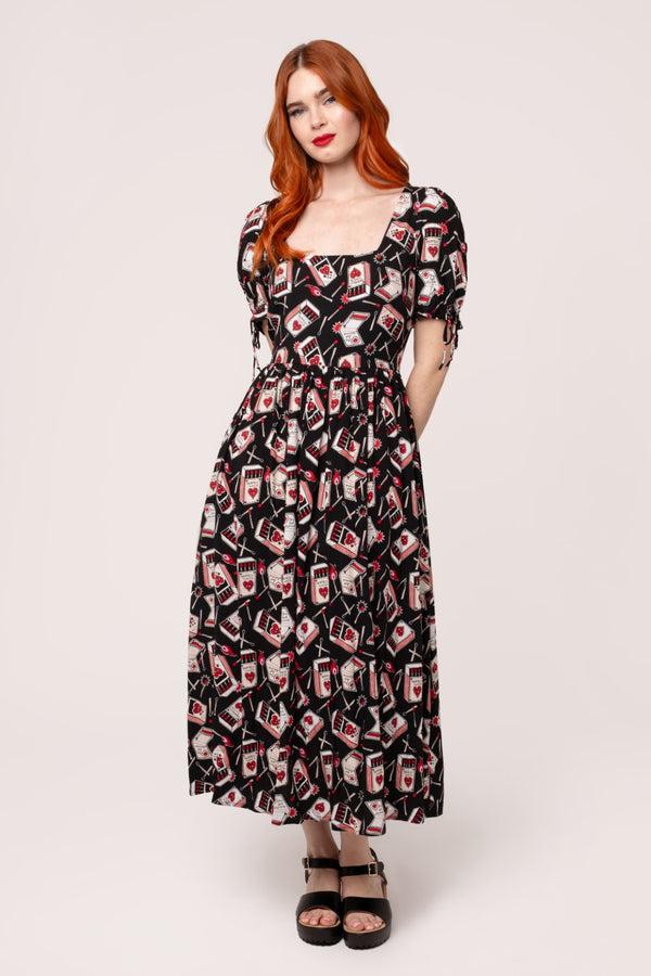 hell bunny Perfect Match Dress Black