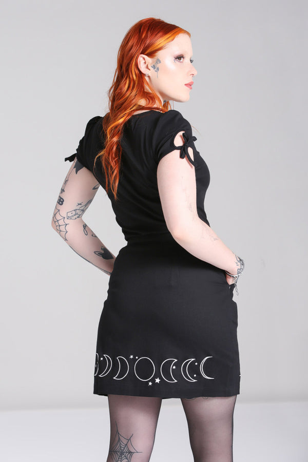 Hell Bunny Phaze Skirt Black
