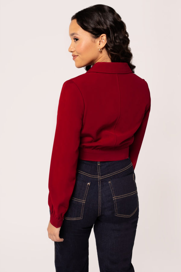 Hell Bunny Ravenwood Jacket Dark Green