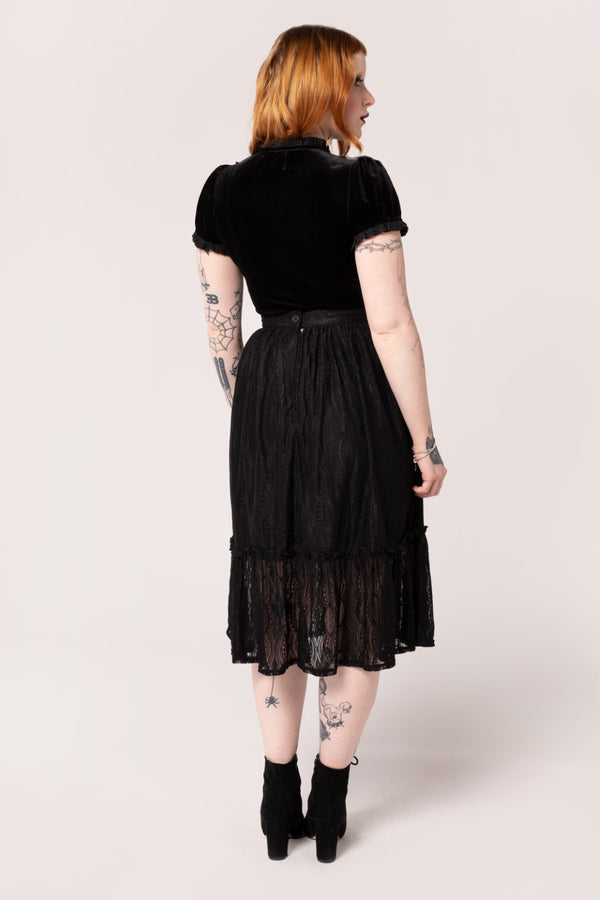 Hell Bunny Rhea Skirt Black