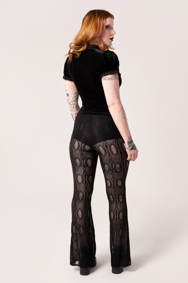 Hell Bunny Rhea Trousers Black