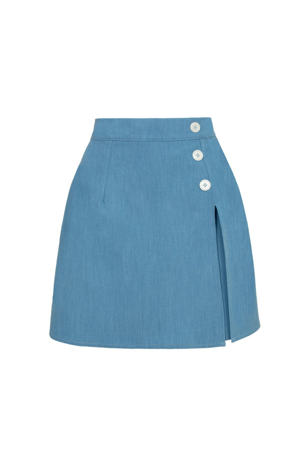 Hell Bunny Rylee Skorts Blue