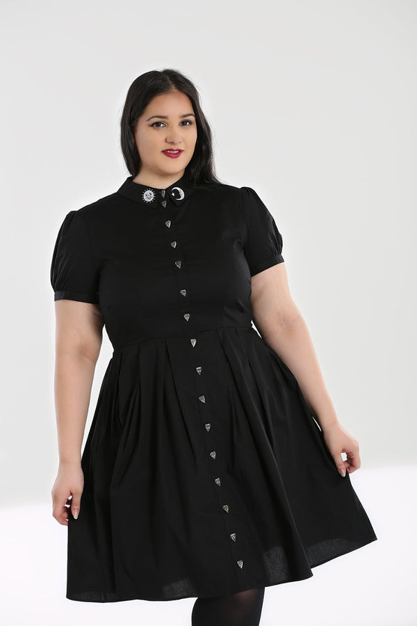 hell bunny Samara Dress Black