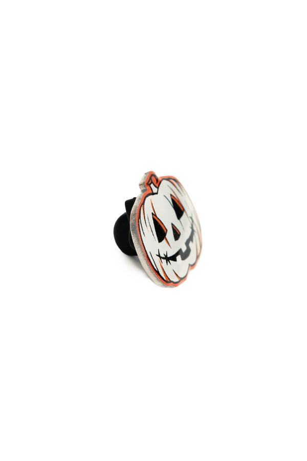 Hell Bunny Skelli Pumpkin Pin Multi