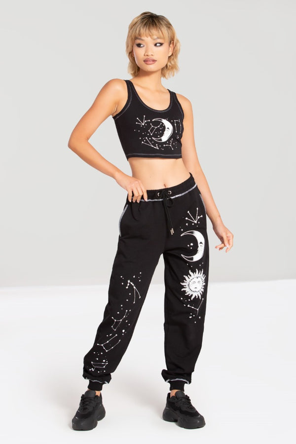 Hell Bunny Solaris Joggers Black
