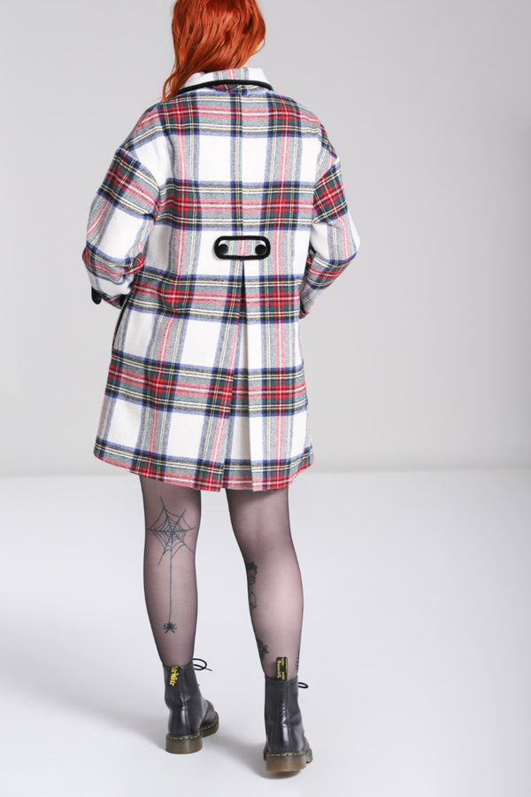 Hell Bunny Stanley Coat Green