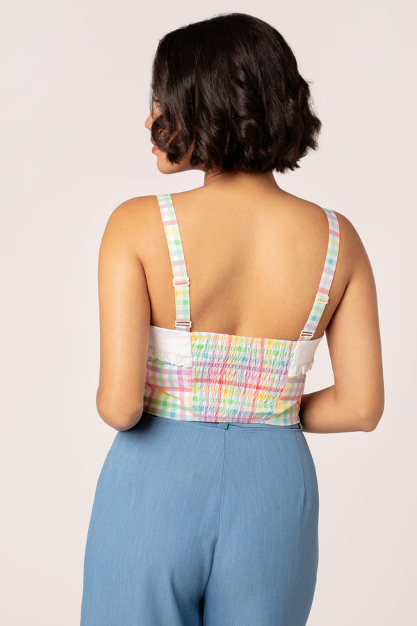 Hell Bunny Suzon Top Multi