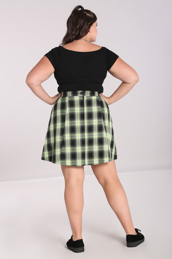 Hell Bunny Tammy Skirt Black